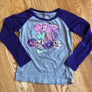 Nike 4T Long Sleeve Girls T-shirt
